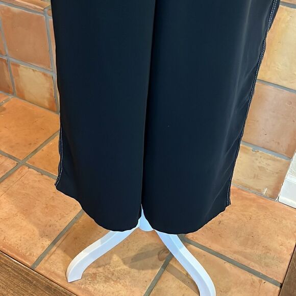 1. State Black and White Wide Leg Culotte, XS! - Picture 3 of 8